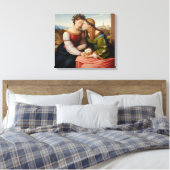 イタリアとドイツ（姉妹としてのイタリアとドイツ） キャンバスプリント (インサイチュ (寝室))