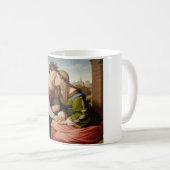 イタリアとドイツ（姉妹としてのイタリアとドイツ） コーヒーマグカップ (正面右)