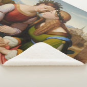 イタリアとドイツ(姉妹としてのイタリアとドイツ) シェルパブランケット (3/4)