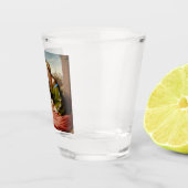 イタリアとドイツ（姉妹としてのイタリアとドイツ） ショットグラス (右)