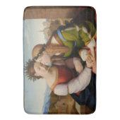 イタリアとドイツ（姉妹としてのイタリアとドイツ） バスマット (正面縦)