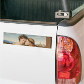 イタリアとドイツ（姉妹としてのイタリアとドイツ） バンパーステッカー (トラック上)