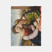 イタリアとドイツ（姉妹としてのイタリアとドイツ） フリースブランケット (正面)