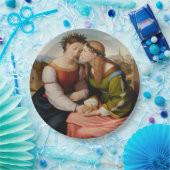 イタリアとドイツ（姉妹としてのイタリアとドイツ） ペーパープレート (パーティー)