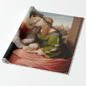 イタリアとドイツ（姉妹としてのイタリアとドイツ） ラッピングペーパー (アンロールド)