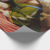 イタリアとドイツ（姉妹としてのイタリアとドイツ） ラッピングペーパー (角)