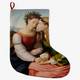 イタリアとドイツ（姉妹としてのイタリアとドイツ） ラージクリスマスストッキング