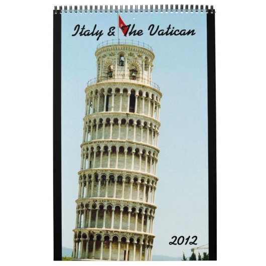 イタリアとバチカンのカレンダー2012 カレンダー (カバー)