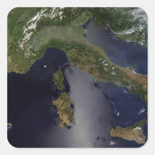 イタリアとフランス南東部 スクエアシール (正面)