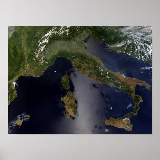 イタリアとフランス南東部 ポスター (正面)