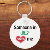 イタリアにいる人が私を愛している キーホルダー (正面)