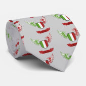 イタリアによってはヴィンテージの旗が飛びました ネクタイ (ロール)