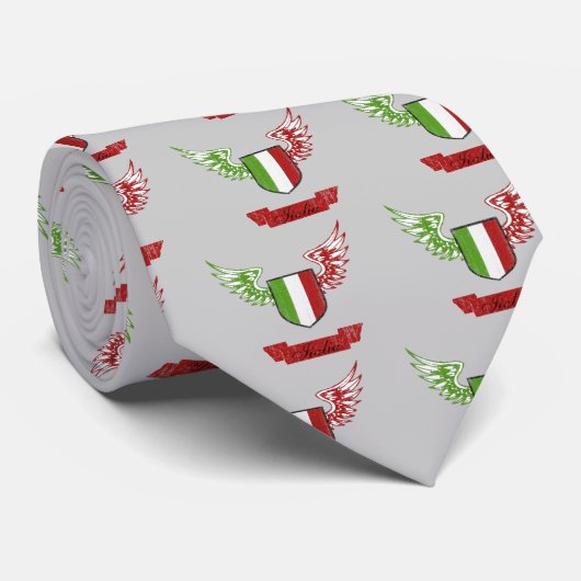 イタリアによってはヴィンテージの旗が飛びました ネクタイ (ロール)