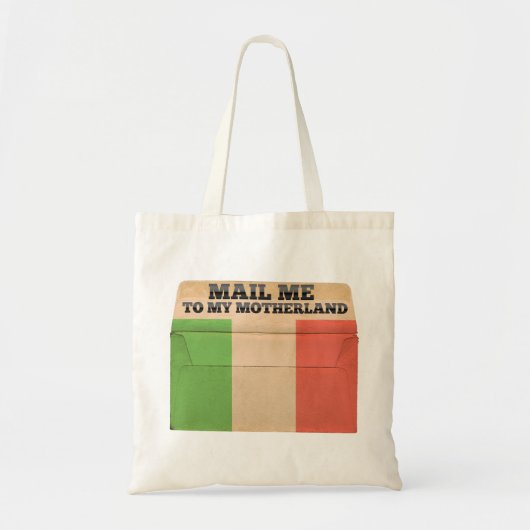 イタリアに私を郵送して下さい トートバッグ (正面)
