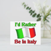イタリアに行きたい ポストカード (スタンド正面)