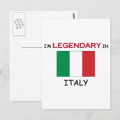 イタリアに行きたい ポストカード (正面/裏面)