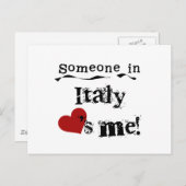 イタリアに誰かが私を愛している ポストカード (正面/裏面)