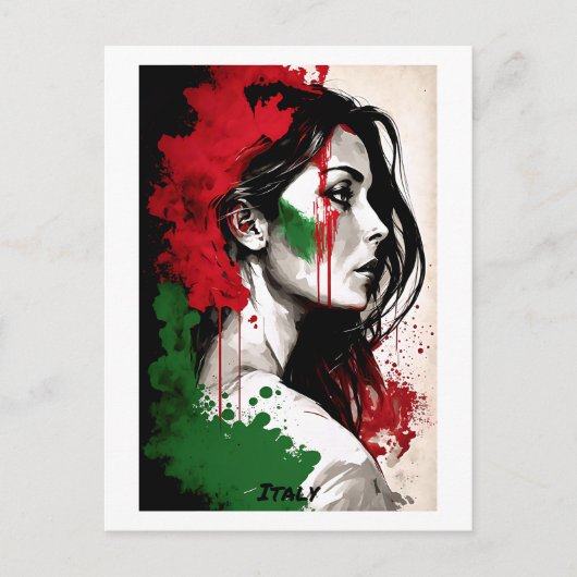イタリアのはがき – ワールドオブウィメンズコレクション ポストカード (正面)