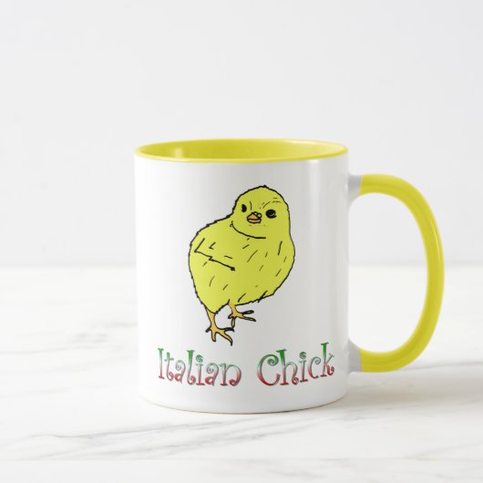 イタリアのひよこ コーヒーマグ マグカップ (右)