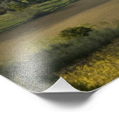 イタリアのまわりにトスカーナ州，農地モンテプルシアノ フォトプリント            (角)