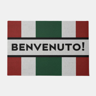 イタリアのようこそ ドアマット