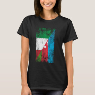 イタリアのアゼルバイジャン国旗 – アゼルバイイタリアンジャン Tシャツ