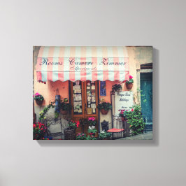 イタリアのアパートメント14インチx 11インチ、1.5インチ独身の、 キャンバスプリント