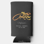 イタリアのアペロールカクテル　That's Amore ブライズシャワー スリム缶クーラー (裏面)