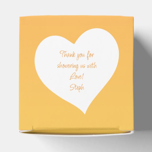 イタリアのアペロールカクテル That's Amore ブライダルシャワー フェイバーボックス (上部)