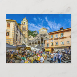 イタリアのアマルフィ海岸の絵葉書 ポストカード