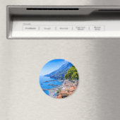 イタリアのアマルフィ海岸。アマルフィの町の景色。 マグネット (インサイチュ (食洗機))