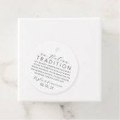 イタリアのアルモンドウェディングトラディションギフトタグ フェイバータグ (インサイチュ)