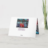 イタリアのアンティーク人形・マスカレードマスク・コスチューム カード (裏面)