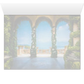 イタリアのアーチエレガントサンキューノート (内部横(下))