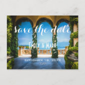 イタリアのアーチエレガントズの日付を保存 案内ポストカード (正面)