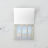 イタリアのアーチエレガントズ感謝の注 サンキューカード (内部)