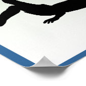 イタリアのアートワークcalcoワールドカップのサッカースポーツ ポスター (角)