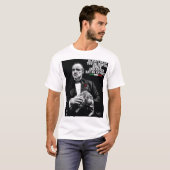 イタリアのイタリアンな旗のおもしろい家族愛食糧生命はからかいます Tシャツ (正面フル)