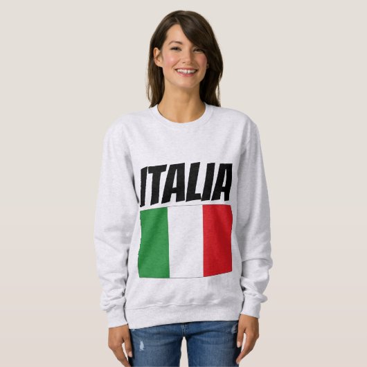 イタリアのイタリア人のTシャツ スウェットシャツ (正面フル)