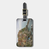 イタリアのエッジ – Manarola – 荷札 ラゲッジタグ (正面縦)