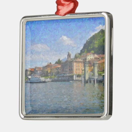 イタリアのオーナメントの北 メタルオーナメント (左)