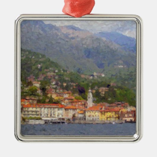 イタリアのオーナメントの北 メタルオーナメント (正面)