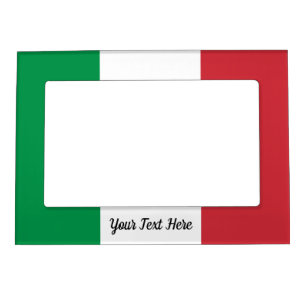 イタリアのカスタムな磁気写真フレームのイタリアンな旗 マグネットフレーム