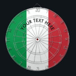 イタリアのカスタムのダート盤のイタリアンな旗 ダーツボード<br><div class="desc">イタリアのカスタムのダート盤のイタリアンな旗。 家、寝室、パブ、バー、mancave等イタリアのtricoloreのプライドの投げ矢板のための国旗のゲームデザイン。 あなた自身の文字とのPersonalizable。  友人、家族、coの労働者、10代のな子供等のためのクールな伝統のギフトのアイディア。</div>