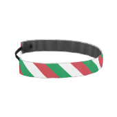 イタリアのカスタムのtricoloreのイタリアンな旗 アスレチックヘッドバンド (左)