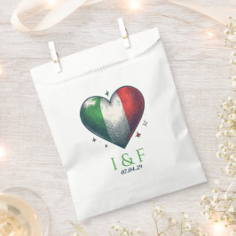 イタリアのカップルの結婚式 フェイバーバッグ