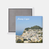 イタリアのカプリ島 マグネット (正面/裏面)