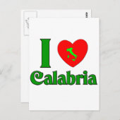 イタリアのカラブリアが大好き ポストカード (正面/裏面)