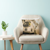 イタリアのクラシックな車、枕、クッションのフィアット500 クッション (椅子)