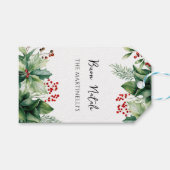 イタリアのクリスマス　ブォン・ナターレ ギフトタグ (正面(横))